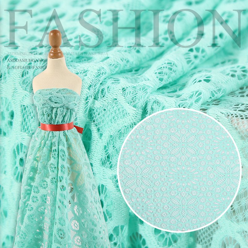 Lace Fabric Cutwork Bridal Polyester for Bridal Wholesale Supplier 9